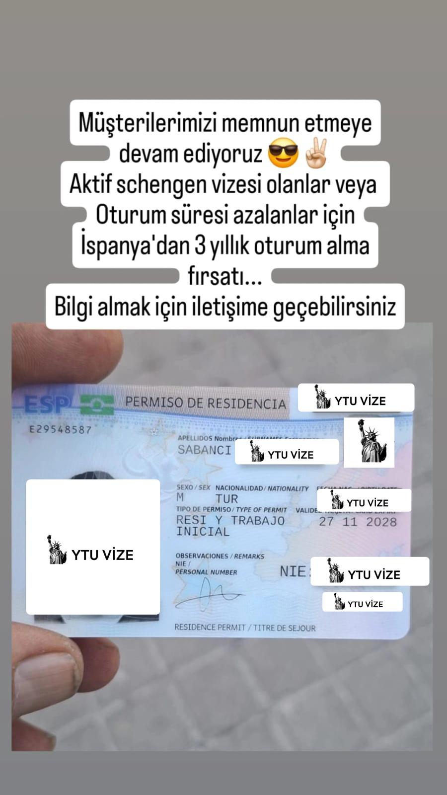 Vizesi Onaylanan Danışanımız