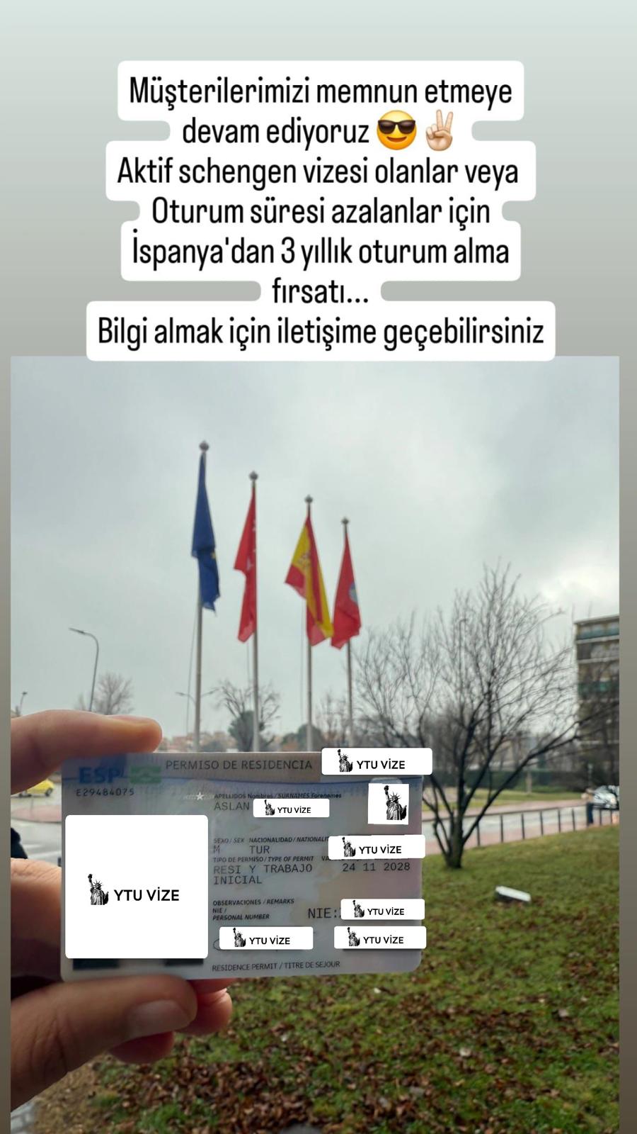 Vizesi Onaylanan Danışanımız